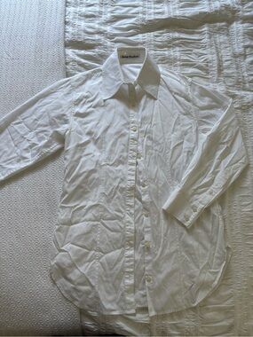 Acne Studios White Cotton Shirt